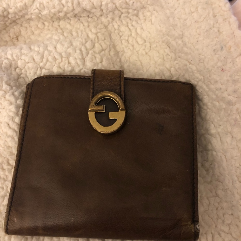 Gucci bifold men leather wallet